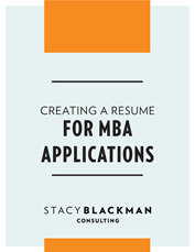 Creating a Resume for MBA Applications