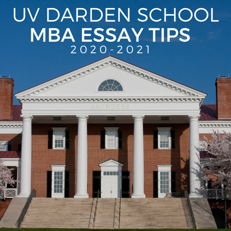 darden MBA essay tips