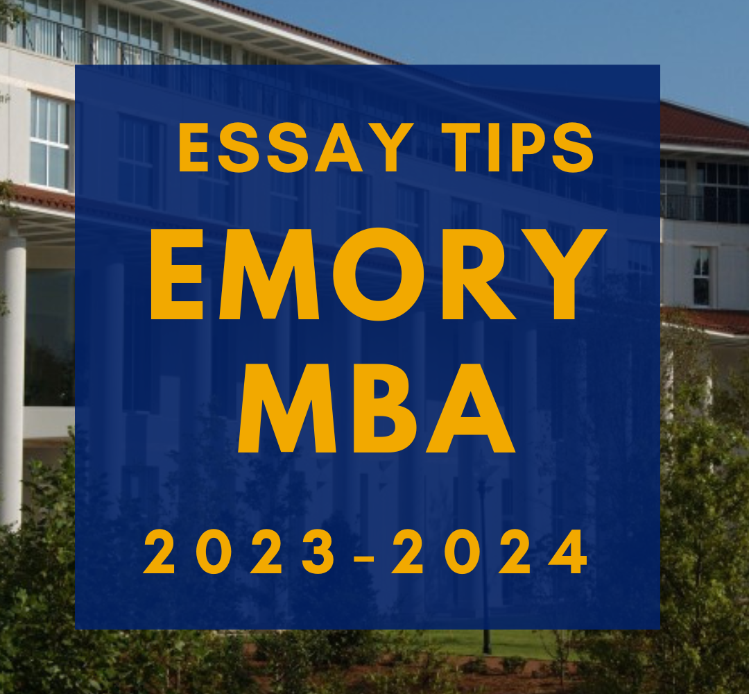 Emory MBA Essays