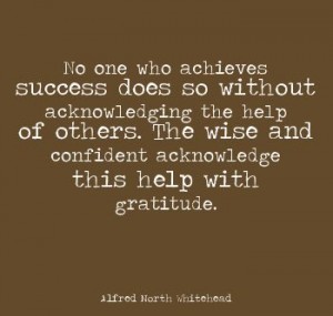 thank your MBA recommenders