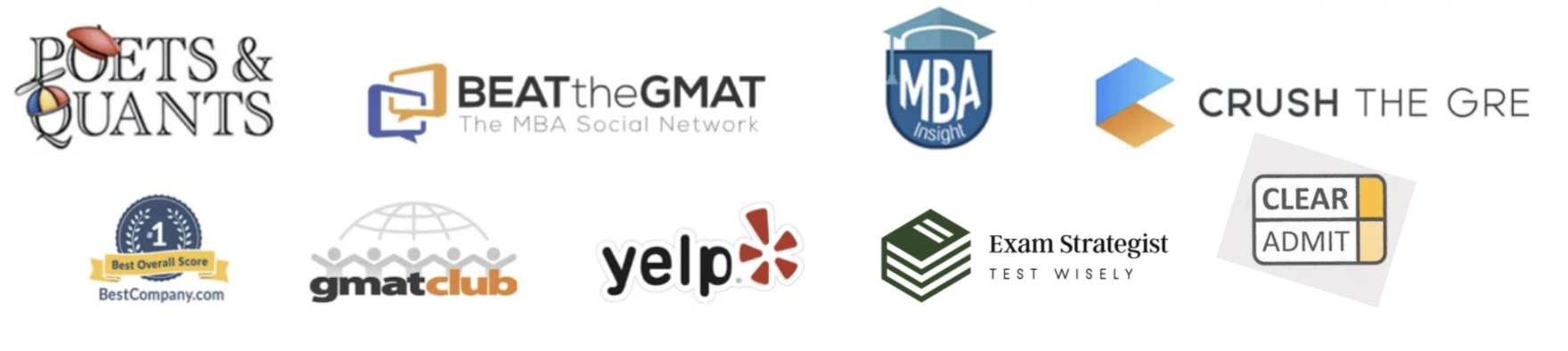 MBA Admissions Consulting Firms Ranking Sites