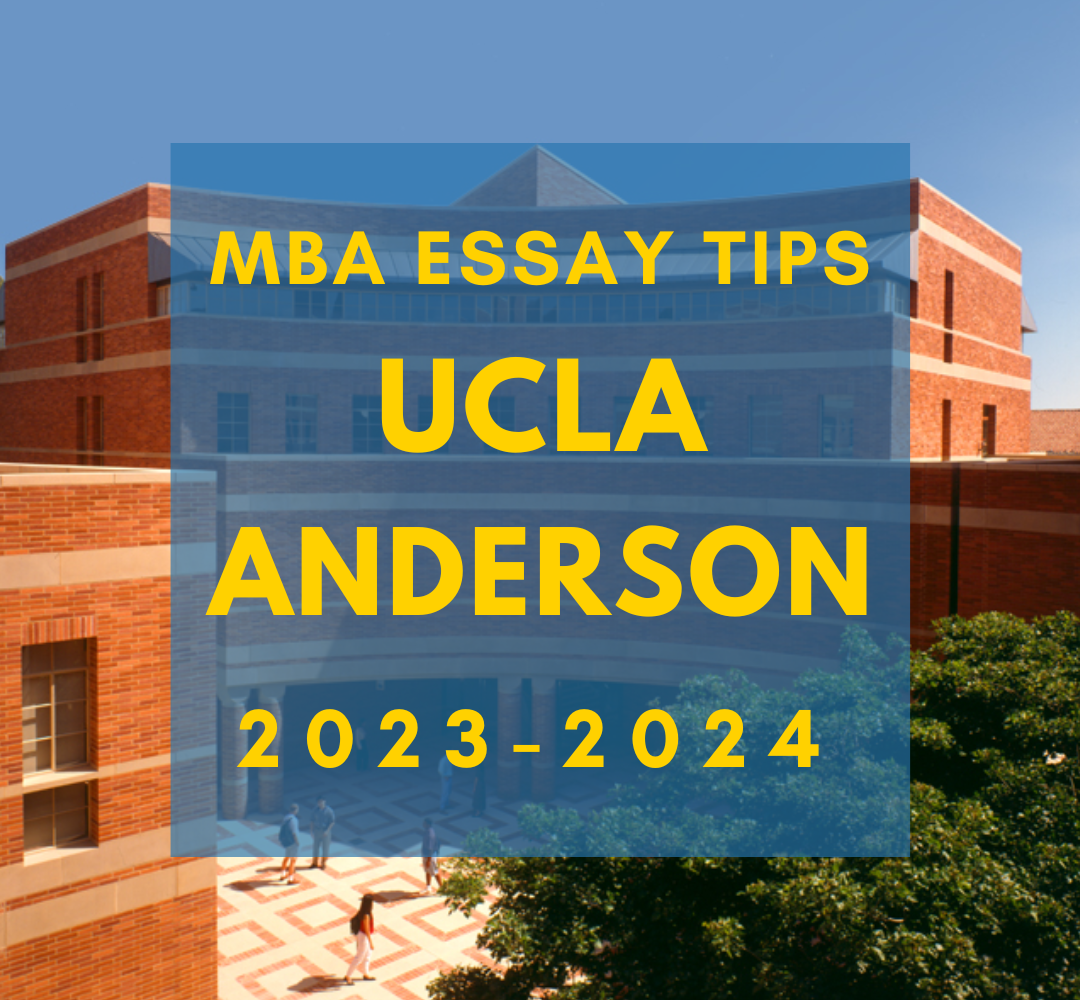 UCLA MBA application