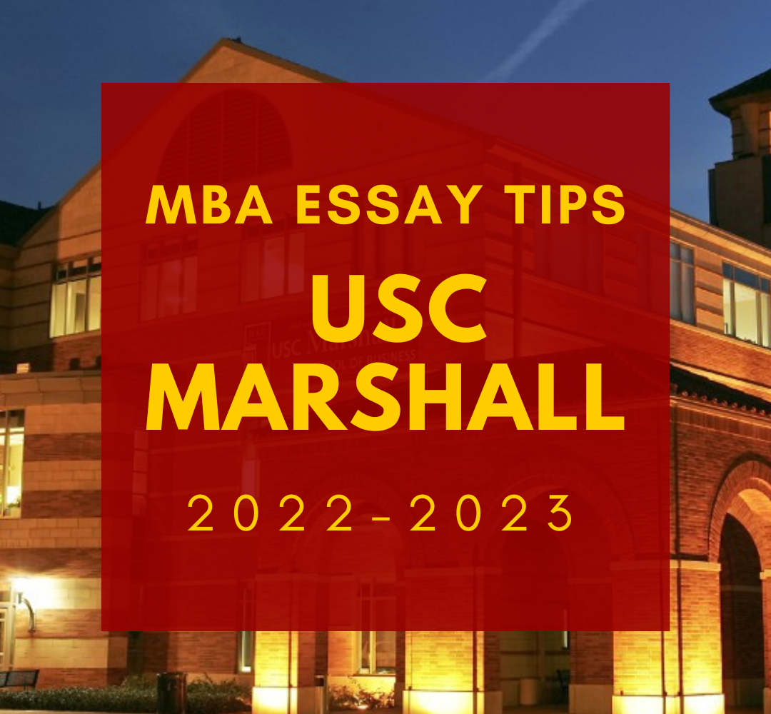 USC Marshall application