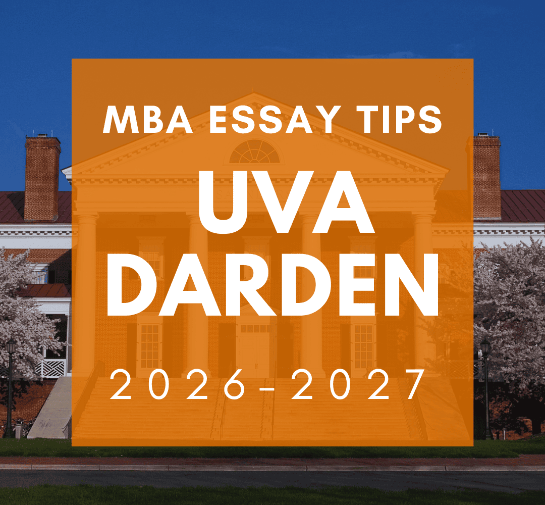 Darden MBA essay tips