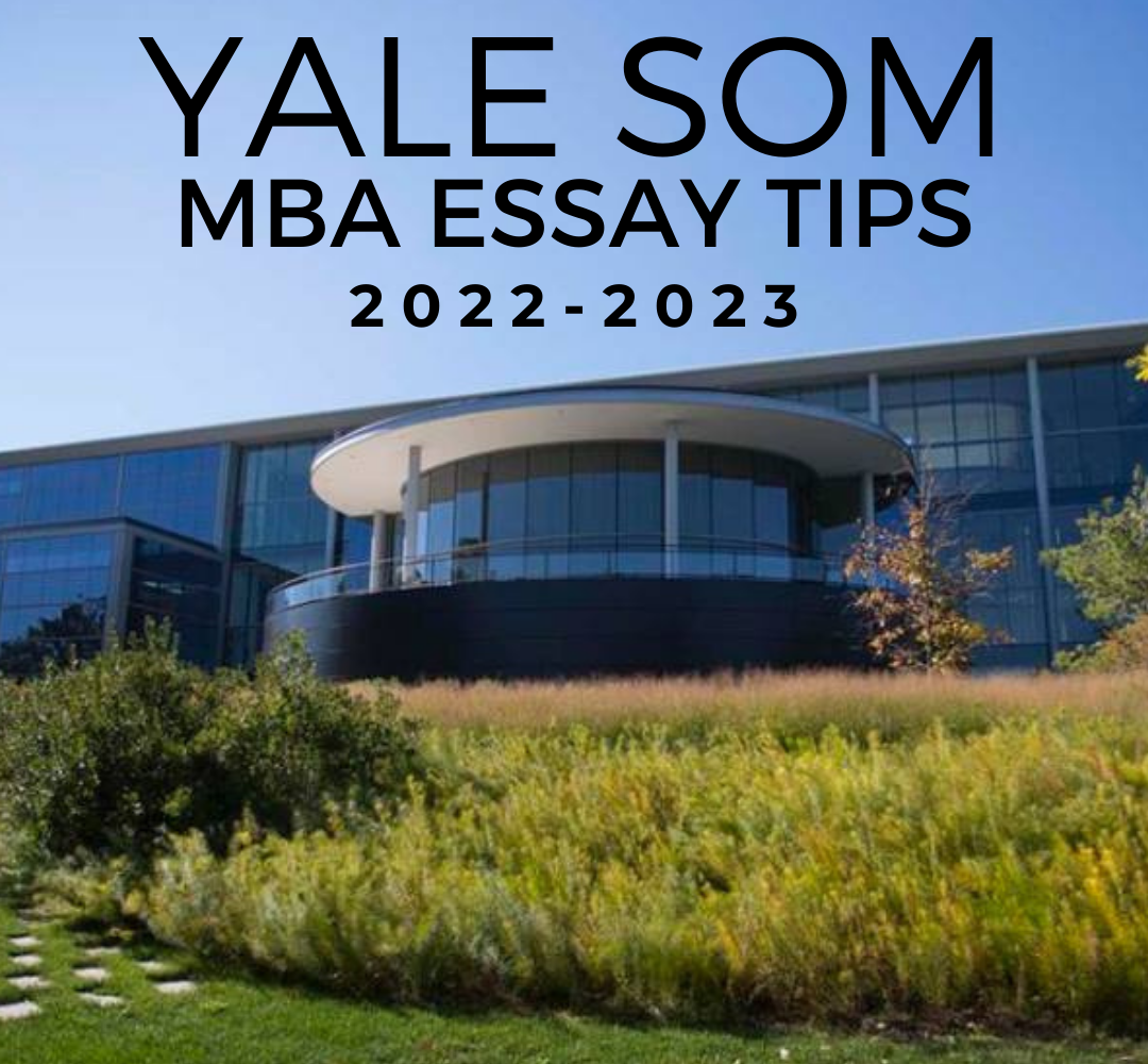Yale MBA essay tips