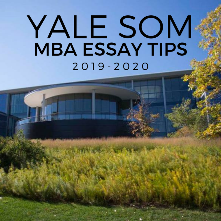 Yale MBA essays